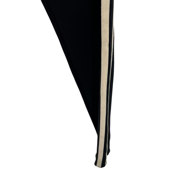 Ralph Lauren Purple Label Collection Silk Trouser Pant Side Stripe Black Size 12 - Picture 5 of 16